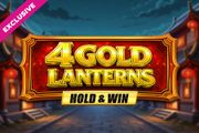 4 Gold Lanterns Hold & Win